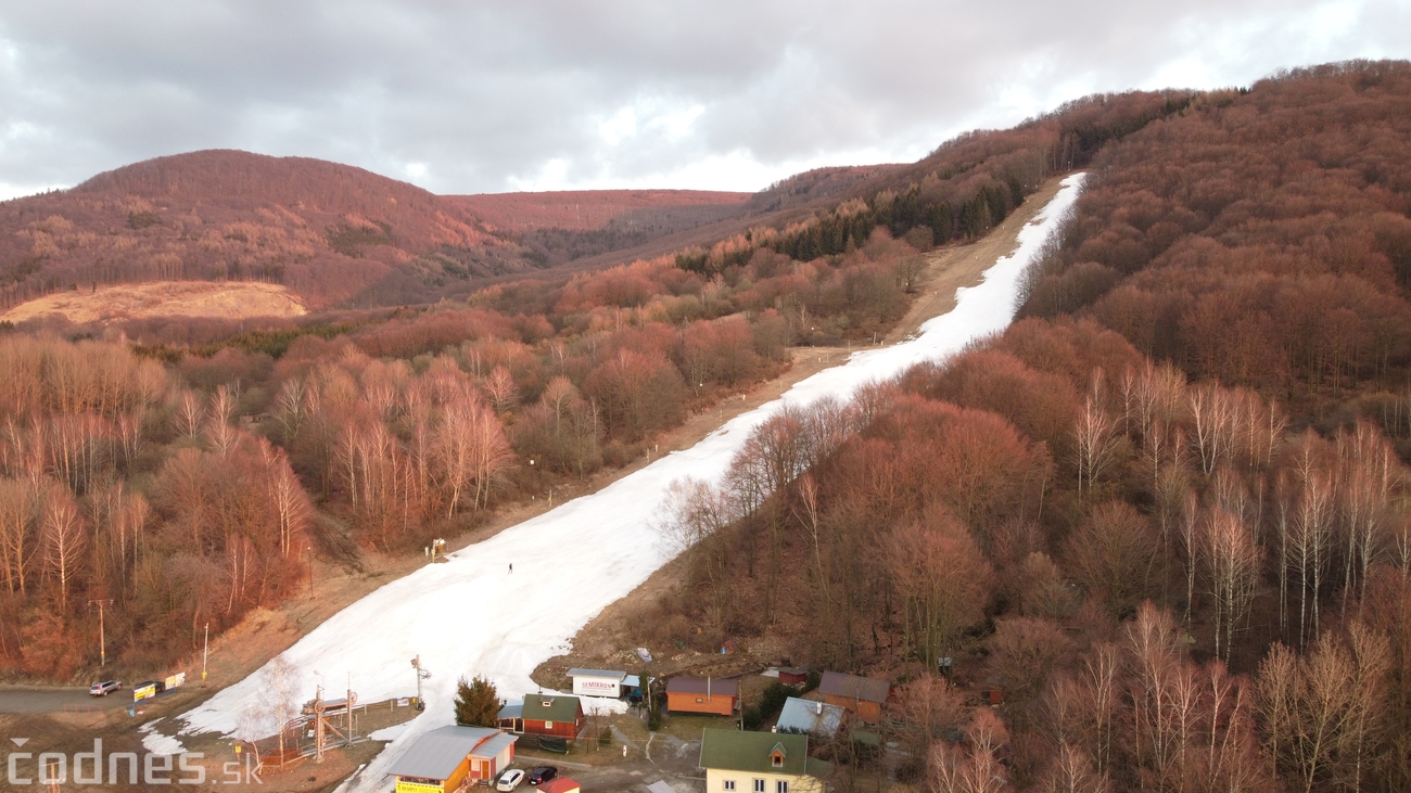 Foto: Cigeľ - lyžiarske stredisko - západ slnka - tip na výlet - túra