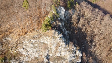 Foto a video: Hajská skala - Ráztočno - okres Prievidza - tip na výlet - túra 30