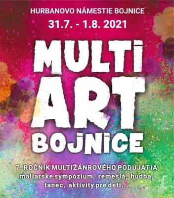 Multi art Bojnice 2021 - 7.ročník multižánrového podujatia