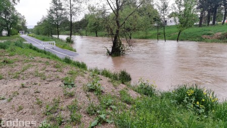 Foto a video: Povodeň - záplavy Mestský park Prievidza 17.5.2021 18