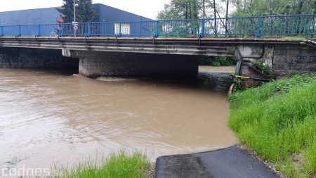 Foto a video: Povodeň - záplavy Mestský park Prievidza 17.5.2021 19