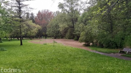 Foto a video: Povodeň - záplavy Mestský park Prievidza 17.5.2021 22