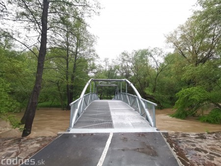 Foto a video: Povodeň - záplavy Mestský park Prievidza 17.5.2021 25