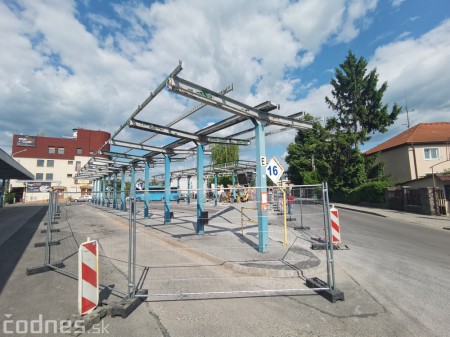 Foto: Začali rekonštrukciu Autobusovej stanice v Prievidzi. Nebude sa však rekonštruovať celá 2