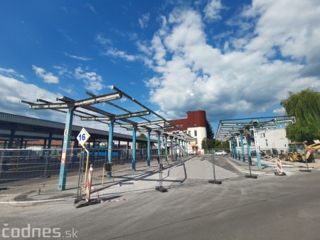Foto: Začali rekonštrukciu Autobusovej stanice v Prievidzi. Nebude sa však rekonštruovať celá 3