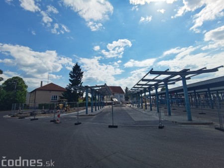 Foto: Začali rekonštrukciu Autobusovej stanice v Prievidzi. Nebude sa však rekonštruovať celá 8
