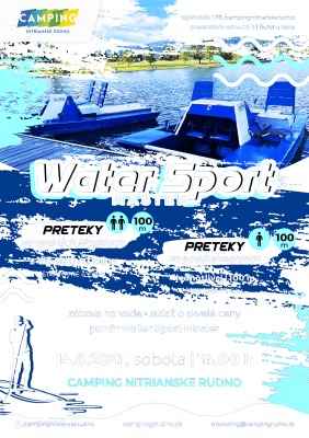 Water Sport Master - Jedinečné preteky na vodných bicykloch & paddleboardoch