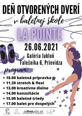 SPLŇTE SI SNY V BALETNEJ ŠKOLE LA POINTE