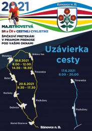 Video: Majstrovstvá SR a ČR v cestnej cyklistike 2021 - program - Bánovce nad Bebravou 0