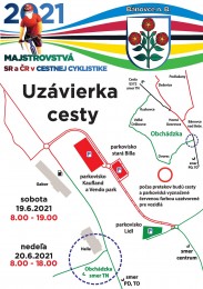 Video: Majstrovstvá SR a ČR v cestnej cyklistike 2021 - program - Bánovce nad Bebravou 1