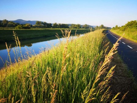 Foto a video:  Nova cyklotrasa za 4,2 mil. eur, ktorá spojila Nové Mesto nad Váhom a Trenčín je otvorená 4