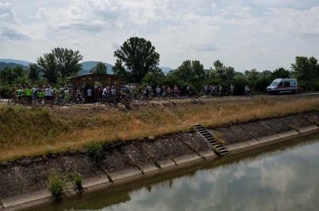 Foto a video:  Nova cyklotrasa za 4,2 mil. eur, ktorá spojila Nové Mesto nad Váhom a Trenčín je otvorená 11