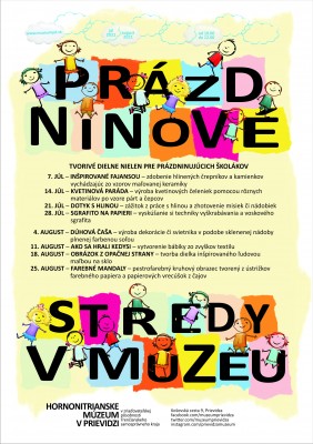 Prázdninové stredy v múzeu 2021