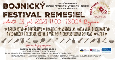 Bojnický festival remesiel 2021