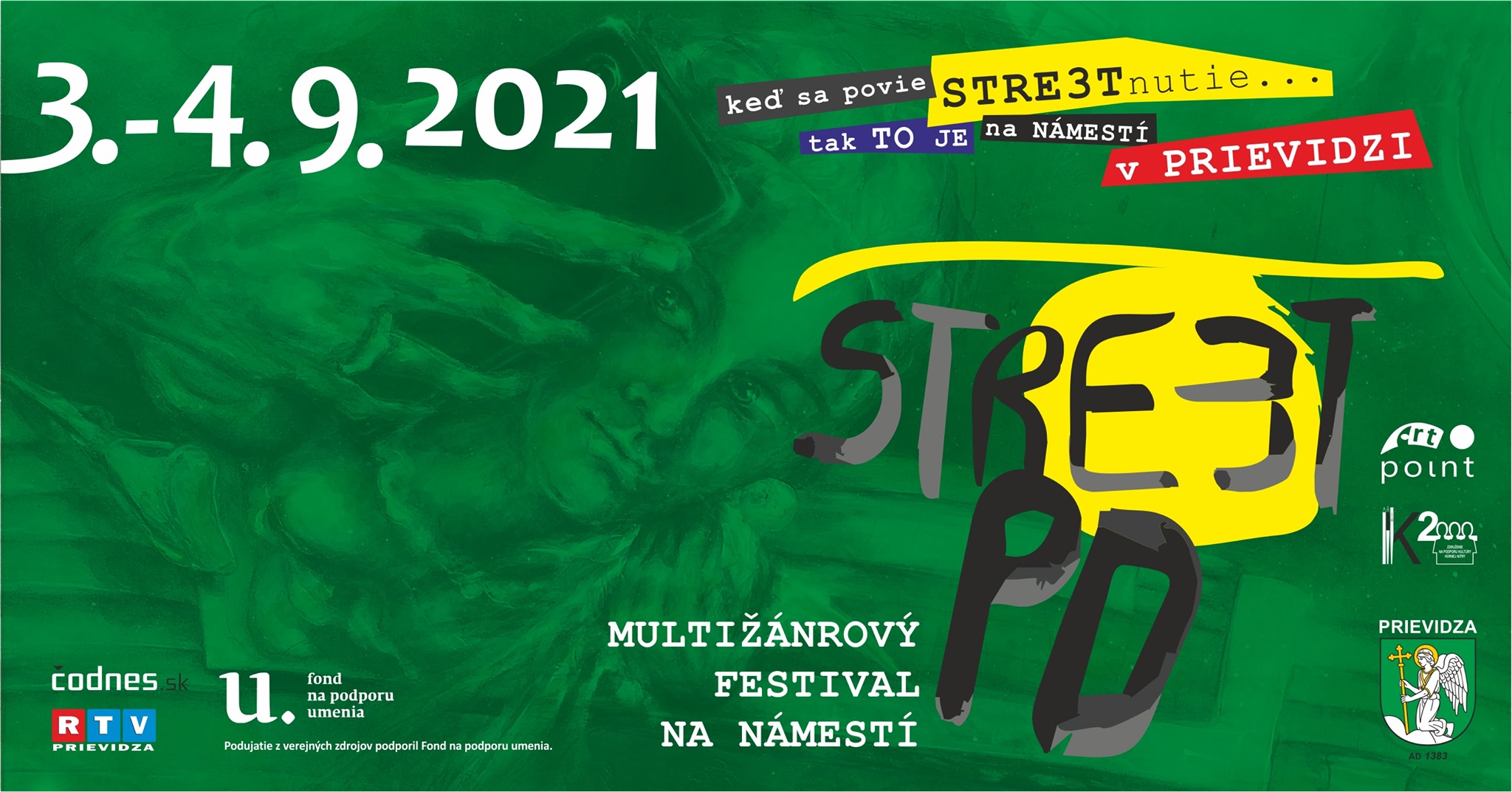 STREET PD 2021 (Stre3t PD)  - Multižánrový festival na námestí v Prievidzi