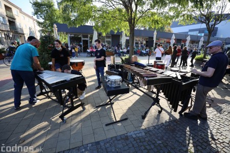 Foto: Koncert súborov ZUŠ L. Stančeka na námestí v Prievidzi 2