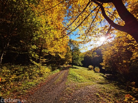 Foto: Jeseň - Skala Hrádok - lezecká oblasť - Kamenec pod Vtáčnikom 1