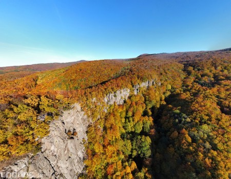 Foto: Jeseň - Skala Hrádok - lezecká oblasť - Kamenec pod Vtáčnikom 41