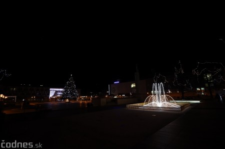 Foto: Vianočná výzdoba - mesto Prievidza - 2021 7