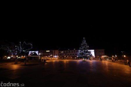 Foto: Vianočná výzdoba - mesto Prievidza - 2021 8