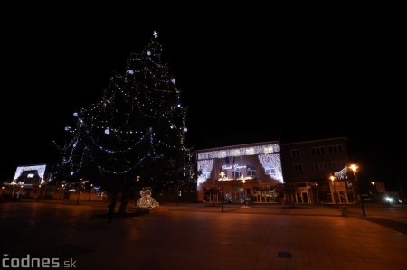 Foto: Vianočná výzdoba - mesto Prievidza - 2021 14