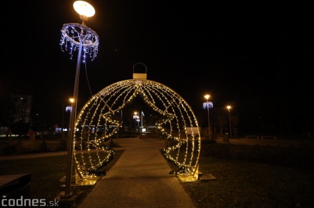 Foto: Vianočná výzdoba - mesto Prievidza - 2021 27