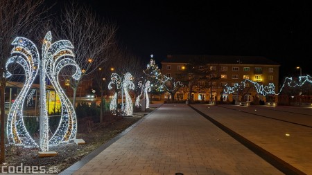 Foto: Vianočná výzdoba - mesto Prievidza - 2021 40