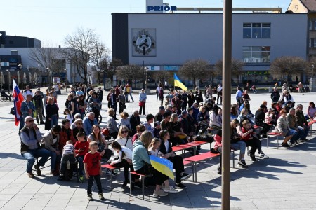 Foto: Koncert za Ukrajinu a mier - Prievidza 7