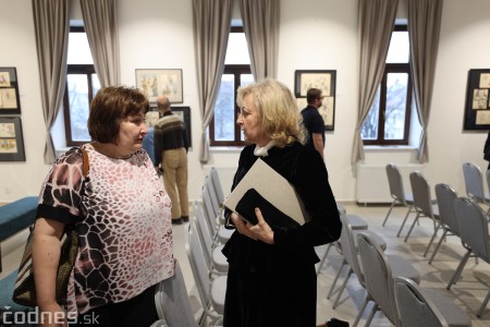 Foto a video: V Prievidzi otvorili v nových priestoroch mestskú galériu Imricha Vysočana 50
