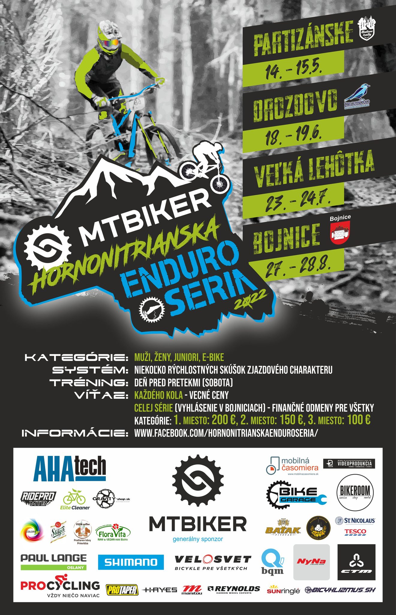 MTBIKER Hornonitrianska enduro séria - 1. kolo Baťove traily