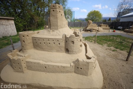 Foto: Nové obrovské pieskové sochy v Bojniciach budete môcť vidieť od 30.4.2022 31