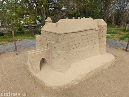 Foto: Nové obrovské pieskové sochy v Bojniciach budete môcť vidieť od 30.4.2022 41