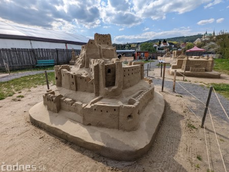 Foto: Nové obrovské pieskové sochy v Bojniciach budete môcť vidieť od 30.4.2022 44