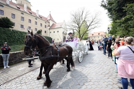 Foto a video: Letnú sezónu hornej Nitry otvoril v Bojniciach sprievod postáv z rozprávok a filmov 81