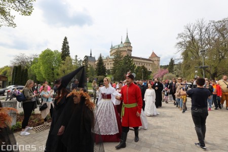 Foto a video: Letnú sezónu hornej Nitry otvoril v Bojniciach sprievod postáv z rozprávok a filmov 149