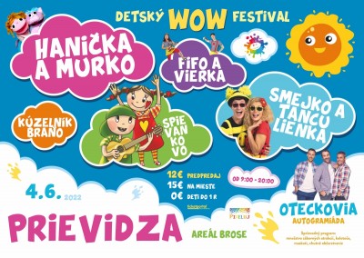 Detský WOW festival Prievidza 2022