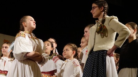 Foto: Skvelý úspech Detského folklórneho súboru Malý Vtáčnik. Postup na celoštátnu prehliadku do Východnej 8
