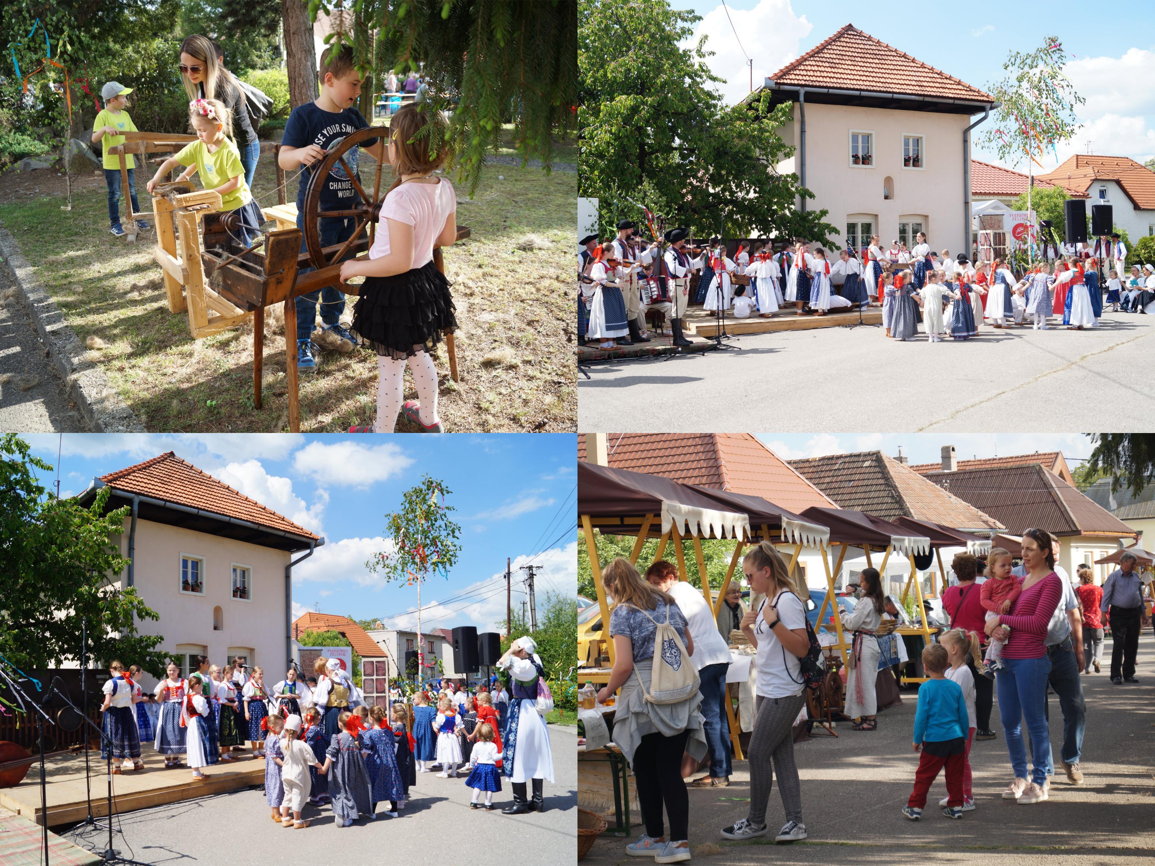 Folklórny festival "V poluskej dedine" a remeselný jarmok