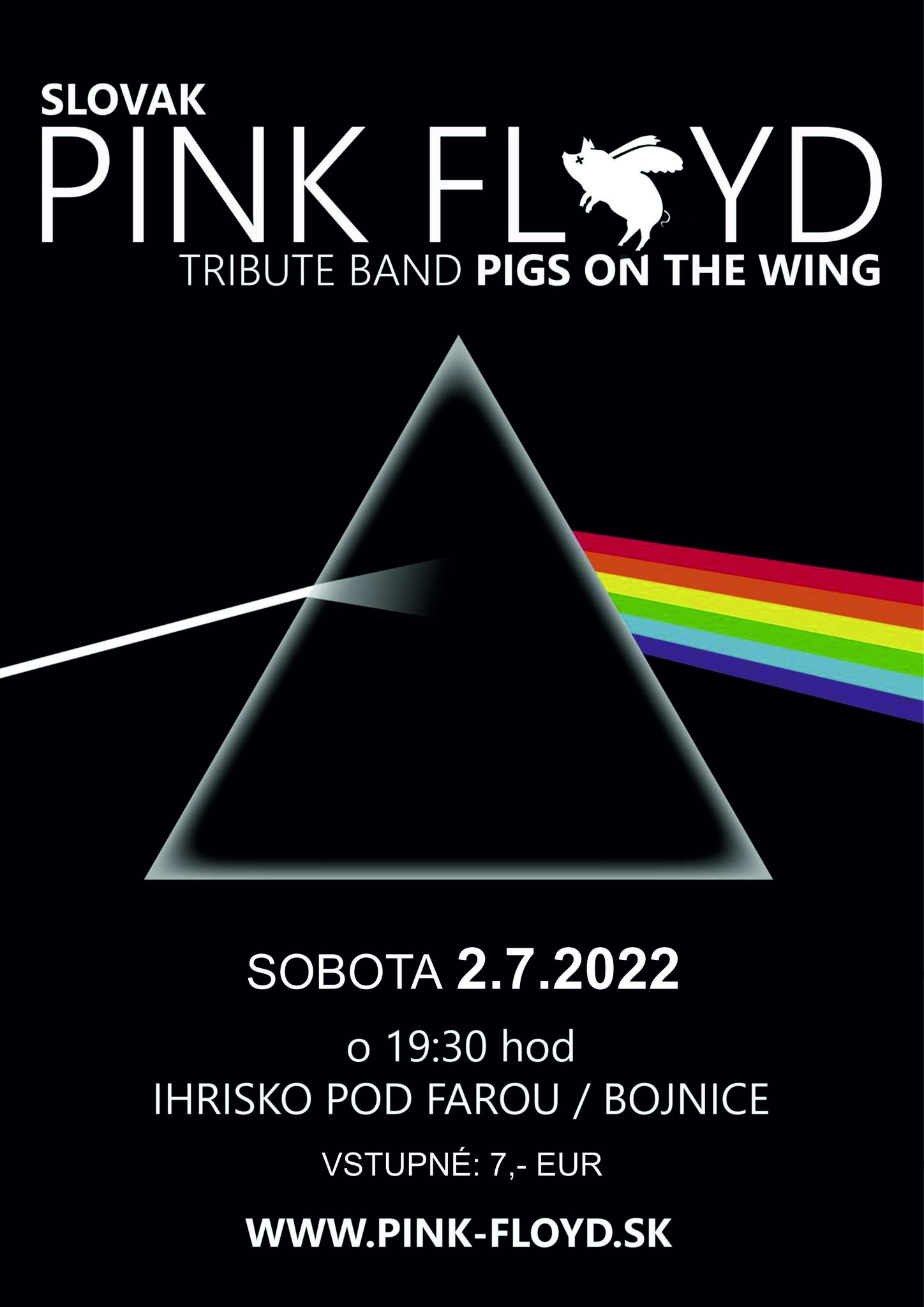 Zrušené - PIGS on the WING - PINK FLOYD Tribute Band
