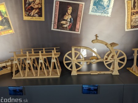 Foto: Výstava Legendárne stroje Leonarda da Vinciho bola dnes otvorená 1