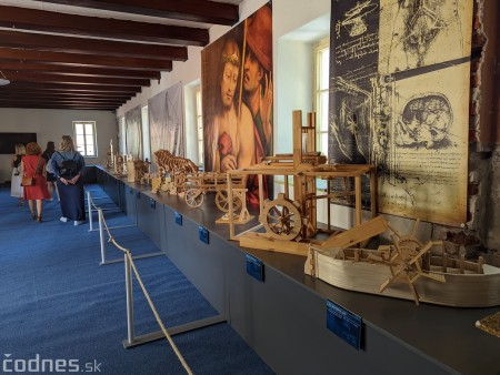 Foto: Výstava Legendárne stroje Leonarda da Vinciho bola dnes otvorená 3