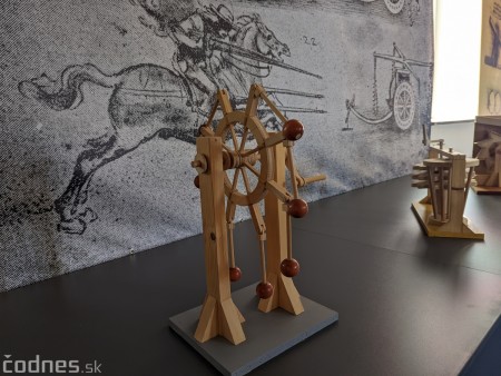 Foto: Výstava Legendárne stroje Leonarda da Vinciho bola dnes otvorená 4