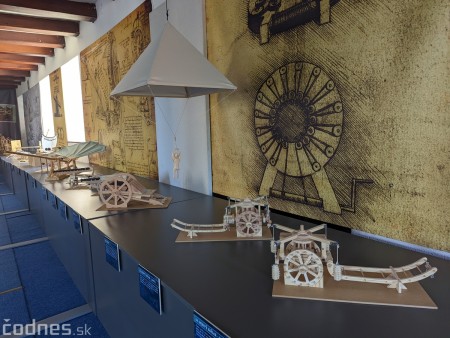 Foto: Výstava Legendárne stroje Leonarda da Vinciho bola dnes otvorená 7
