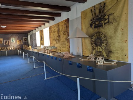 Foto: Výstava Legendárne stroje Leonarda da Vinciho bola dnes otvorená 10