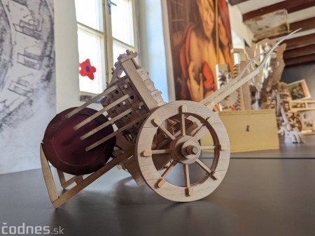 Foto: Výstava Legendárne stroje Leonarda da Vinciho bola dnes otvorená 13