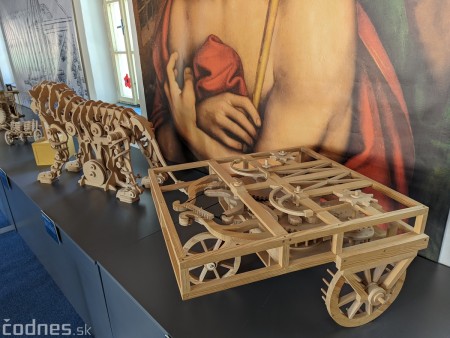Foto: Výstava Legendárne stroje Leonarda da Vinciho bola dnes otvorená 15