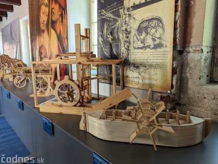 Foto: Výstava Legendárne stroje Leonarda da Vinciho bola dnes otvorená 16