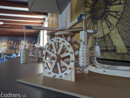 Foto: Výstava Legendárne stroje Leonarda da Vinciho bola dnes otvorená 24