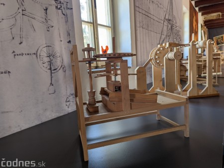 Foto: Výstava Legendárne stroje Leonarda da Vinciho bola dnes otvorená 25