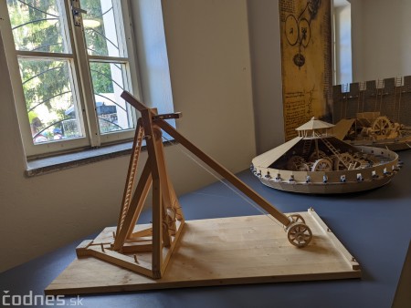Foto: Výstava Legendárne stroje Leonarda da Vinciho bola dnes otvorená 33